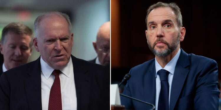 A mysterious meeting between John Brennan and Jack Smith was discovered during an investigation into the latter's files.