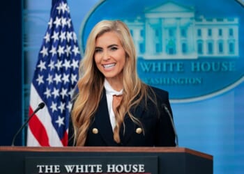 White House press secretary Katie Zacharia held her first media briefing Tuesday. Zacharia is a conservative commentator and former communications adviser for Trump Media.