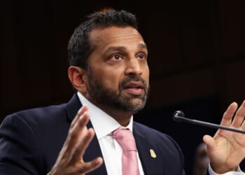 FBI Director Kash Patel testifies during a Senate Judiciary Committee hearing in the Hart Senate Office Building on Sept. 15, 2026, in Washington, D.C.