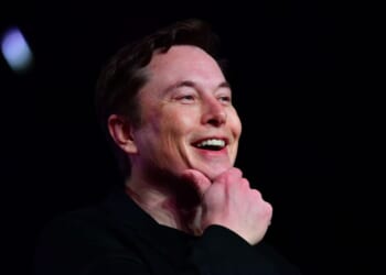 Tesla CEO Elon Musk speaks during the unveiling of the new Tesla Model Y in Hawthorne, California, on March 14, 2019.