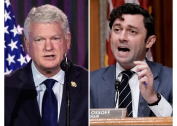 Ossoff, Collins clash in Georgia Senate debate over Trump, tariffs and cost of living