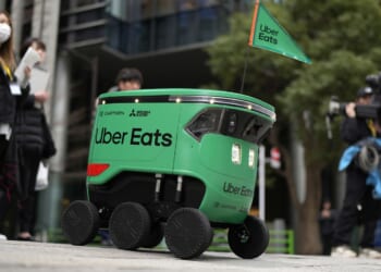 Philadelphia woman arrested for blocking Uber delivery robot by standing in its way