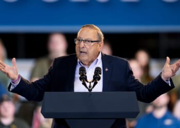 Republican battleground candidate opposes Iran war but won't challenge Trump's war powers