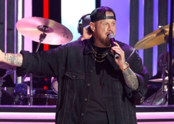 Jelly Roll, seen in an August photo, was roasted in a "Saturday Night Live" sketch.
