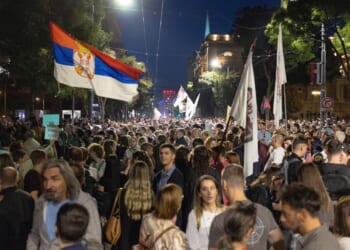 Serbian rector's phone was infected with spyware during student protests, group says