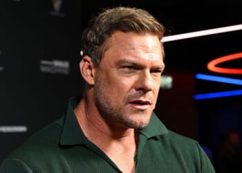 Alan Ritchson, seen in a July photo, has had two box-office flops in a row.