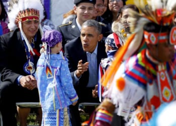 Trump takes midterm rally to Choctaw Nation, joining a short list of presidents to visit tribal land