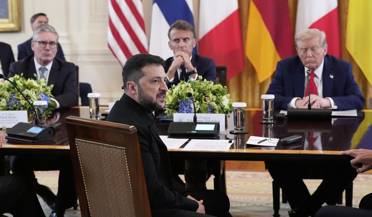 Trump vows no U.S. troops for Ukraine as plans for Putin-Zelenskky talks remain in the air