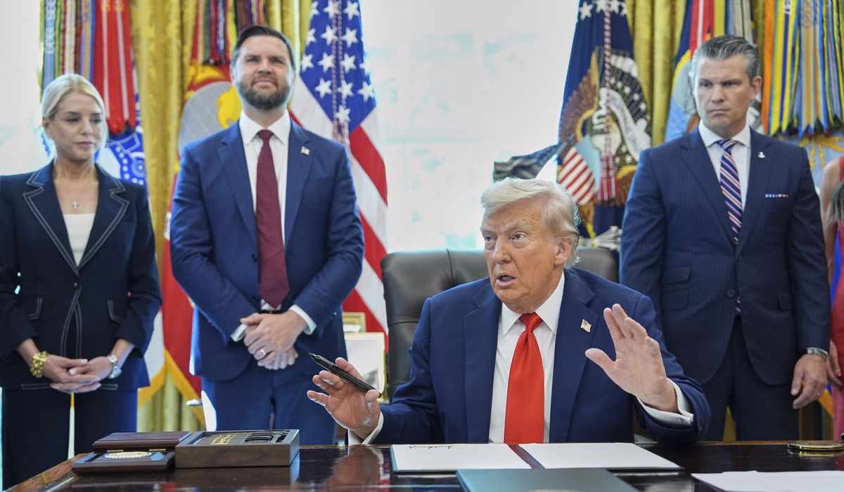 Trump signs executive order ending cashless bail in D.C.