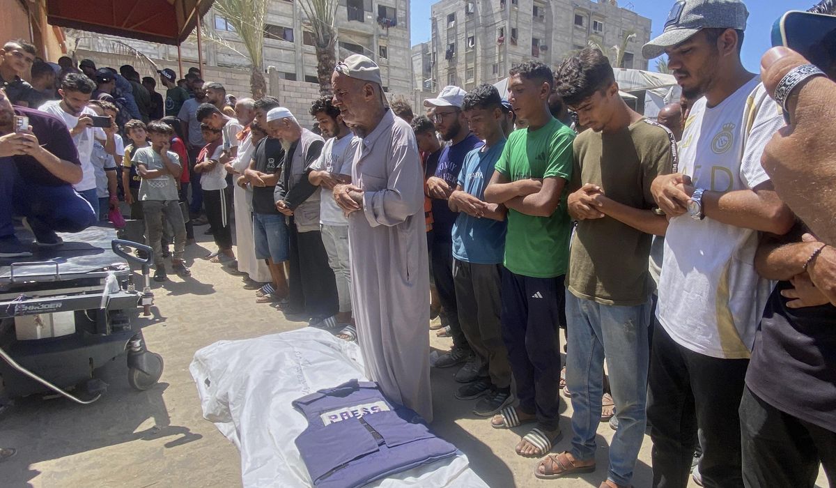 At least 20, including journalists, rescuers, dead in Israeli airstrikes on Gaza hospital