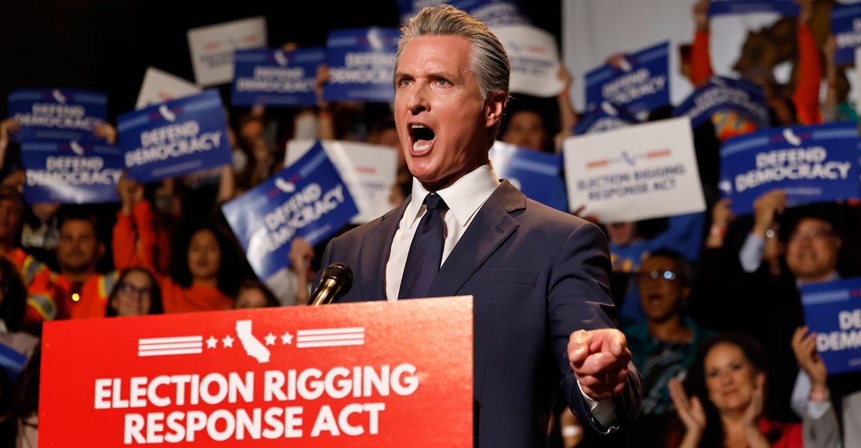 California Proposes Gerrymandered Map to Steal 5 GOP Sets