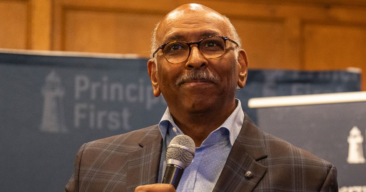 Michael Steele, political commentator and former chairman of the Republican National Committee, is seen in a file photo from July 2024.