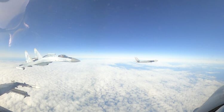 U.S. intercepts Russian warplanes flying near Alaska