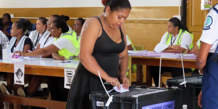 Seychelles holding early voting as many in the nation worry about a drug crisis and environment