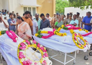 Stampede at political rally in India kills 40, injures dozens more