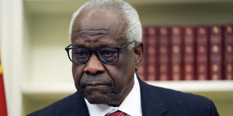 Justice Clarence Thomas defends Supreme Court overturning precedent in Catholic University speech