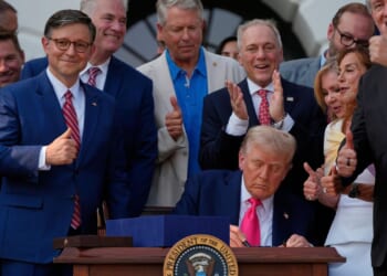 Trump's big bill is prompting urgent action in some Democratic states, but not in Republican ones