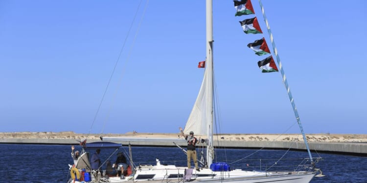 Activist flotilla attempting to break the Israeli blockade of Gaza says drones attacked its boats