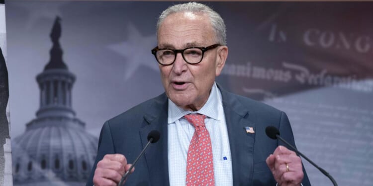 Chuck Schumer, Senate minority leader, condemns Trump justice system after Comey indictment