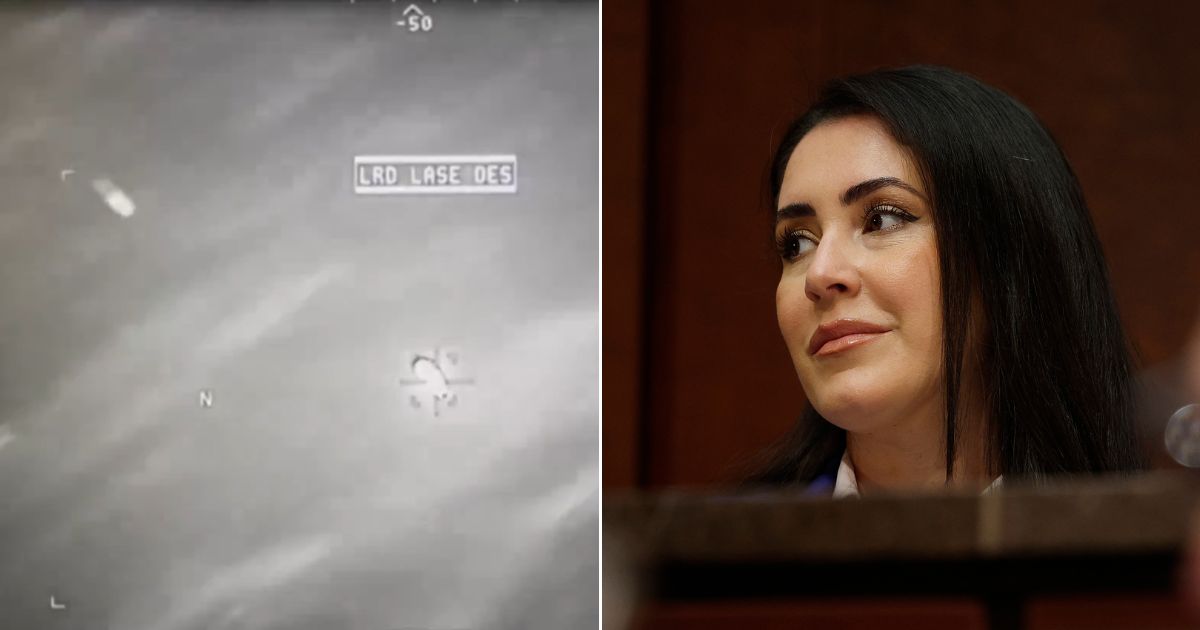 GOP Rep. Anna Paulina Luna of Louisiana, right, presides over a House Oversight Committee's Task Force on the Declassification of Federal Secrets hearing at the U.S. Capitol Tuesday in Washington, D.C.