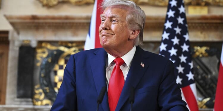 U.K. bought new U.S. flags for Donald Trump's visit to replace old ones with wrong shade of red