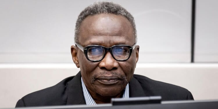 ICC judges delivering verdicts in the trial of an alleged militia leader from Sudan