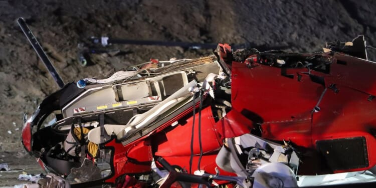 Medical helicopter crashes, injuring pilot, nurse, paramedic