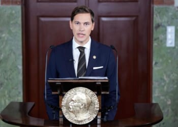 Nobel Prize committee suggests Trump didn't deserve award; winner dedicates it to U.S. president