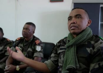 Leader of Madagascar's rebellion tells AP he is 'taking the position of president'