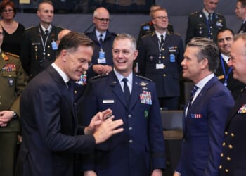 Pete Hegseth, defense secretary, calls on NATO allies to purchase more U.S. weapons for Ukraine