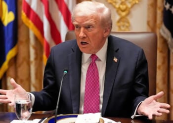 President Donald Trump drops the F-bomb before the cameras. It wasn't the first time