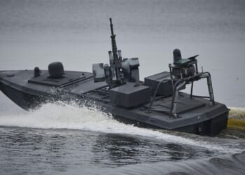 Ukraine unveils upgraded sea drone it says is capable of striking anywhere in the Black Sea