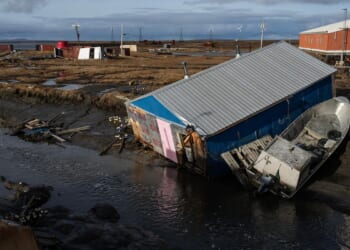 Trump approves $25 million in disaster aid to help western Alaska recover from storms