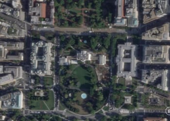 Satellite images show before and after of demolition of White House East Wing