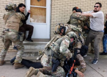 DHS uses riot response as anti-ICE protests become more violent in Chicago