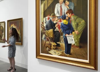 Norman Rockwell sketches once displayed at White House headed for auction