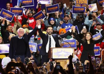 New York mayoral candidate Zohran Mamdani rallies voters with help from Bernie Sanders and AOC