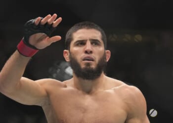 Islam Makhachev, Ilia Topuria lobbying to headline UFC's W.H. event