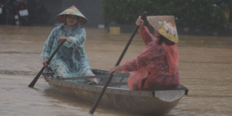 Vietnam tourist sites submerged as record rainfall causes major flooding