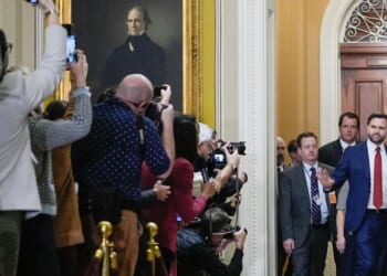 J.D. Vance says administration can continue paying troops during shutdown 'at least for now'