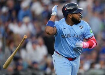 Guerrero homers off Ohtani as Blue Jays even World Series with win over Dodgers in Game 4