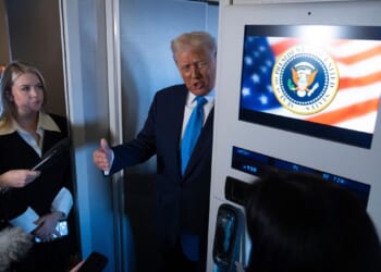 Trump grudgingly acknowledges he can't seek a third term in office