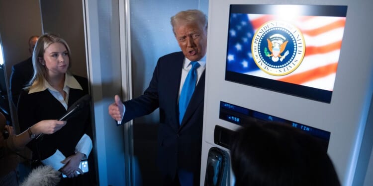 Trump grudgingly acknowledges he can't seek a third term in office