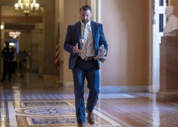 Markwayne Mullin, Oklahoma Republican, takes pride in the intensity of his Capitol Hill workouts