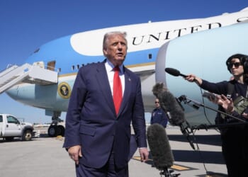 Trump says he isn't looking to strike Venezuela