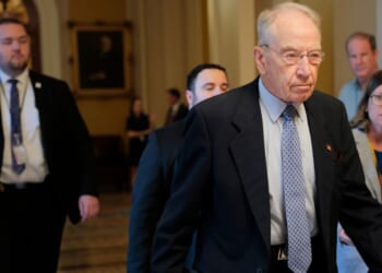Sen. Chuck Grassley, a Republican from Iowa, walks through the U.S. Capitol Building on June 16, 2025, in Washington, D.C.