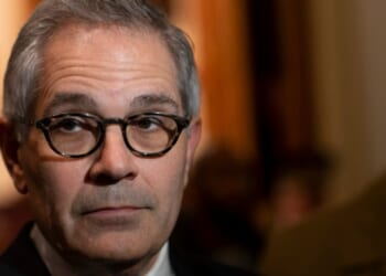 Philadelphia District Attorney Larry Krasner talks to the media at a news conference in Philadelphia, Pennsylvania, on Dec. 30, 2019.