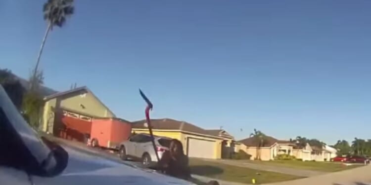 Amy Chance, 15, was arrested in Port St. Lucie, Florida, after she attacked an occupied police car with a shovel.