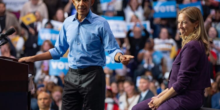 Obama to N.J.: Vote for Democrat Mikie Sherill for governor to fight 'dangers to democracy'