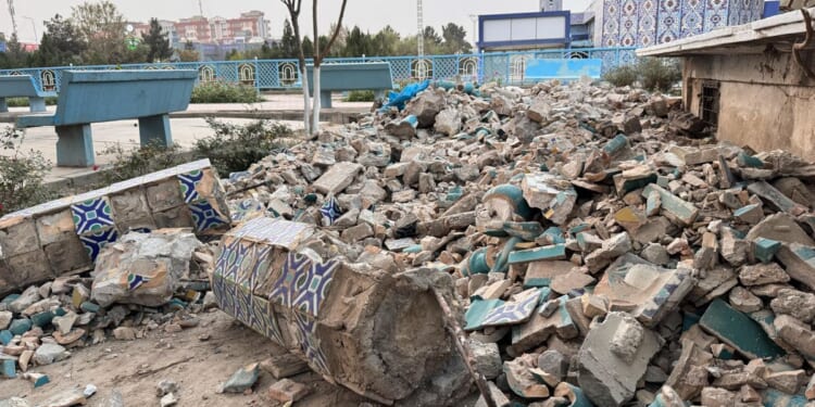 Afghanistan earthquake survivors spend the night in cold open; the quake damaged historical sites